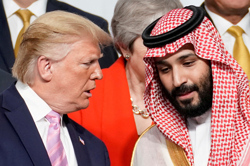 Donald Trump i Mohammed bin Salman (Foto: Reuters)