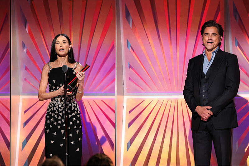 Demi Moore i John Stamos (Foto: Reuters)