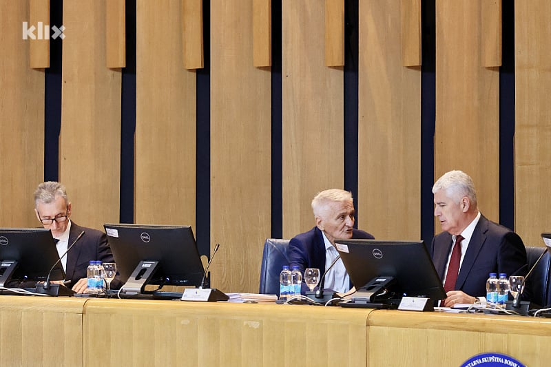 Kemal Ademović, Nikola Špirić i Dragan Čović (Foto: I. Š./Klix.ba)