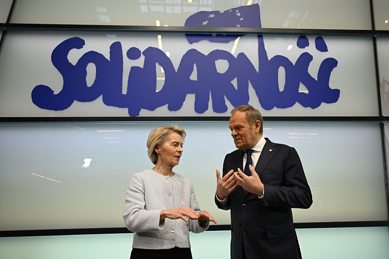 Ursula von der Leyen i Donald Tusk (Foto: EPA-EFE)