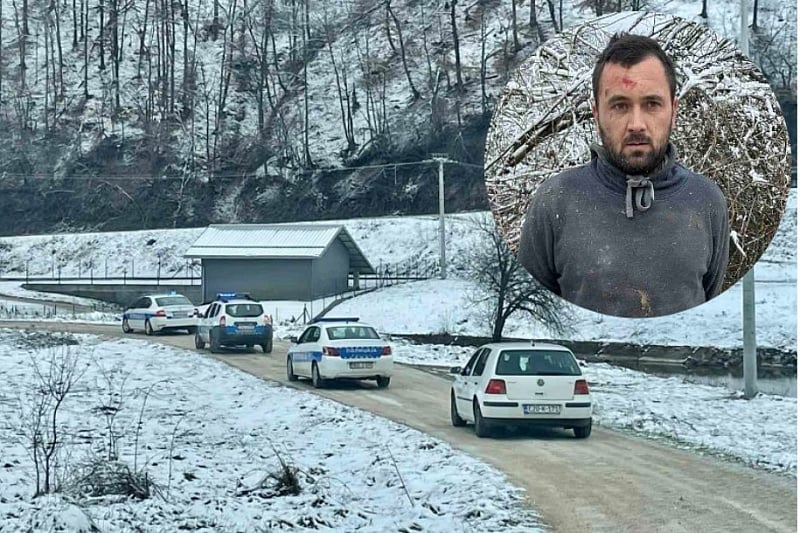 Lokacija na kojoj je uhapšen ubica (Foto: MUP RS)