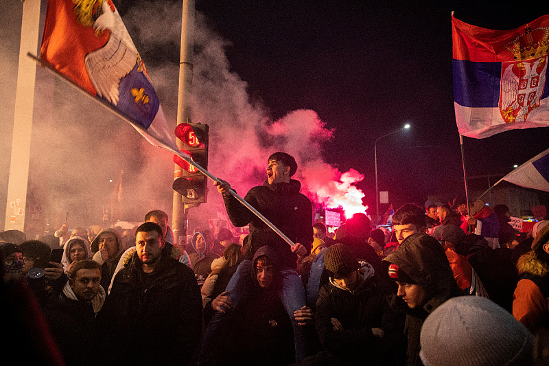 Srbijanske vlasti pokušavaju delegitimizirati proteste studenata (Foto: Reuters)