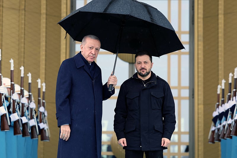 Recep Tayyip Erdogan i Volodimir Zelenski (Foto: Reuters)