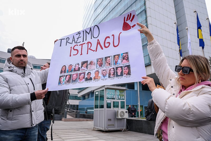 Sarajevo: Studenti su održali proteste 10. februara (Foto: I. L./Klix.ba)