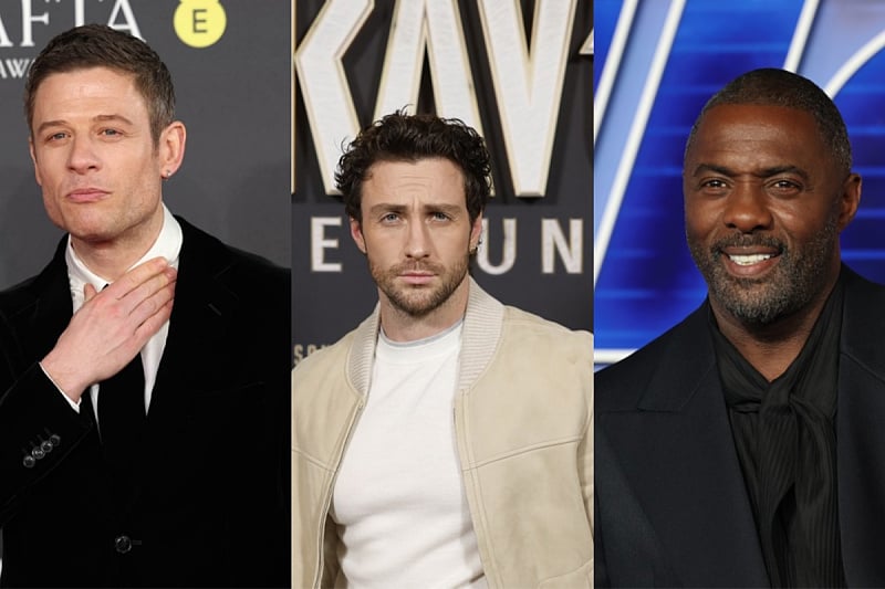 James Norton, Aaron Taylor-Johnson i Idris Elba (Foto: EPA-EFE)