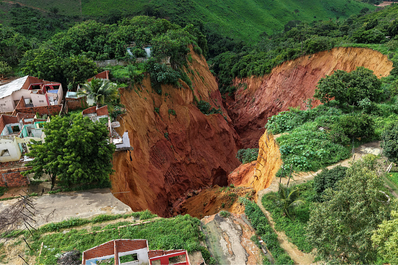 Velike erozije tla u Brazilu (Foto: Reuters)