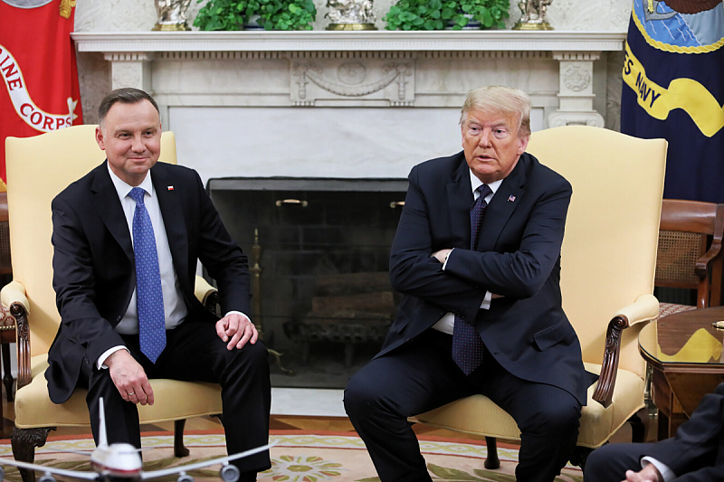 Andrzej Duda i Donald Trump (Foto: EPA-EFE)