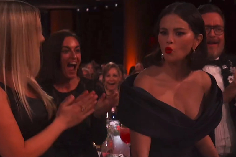 Selena Gomez na SAG dodjeli (Screenshot/Twitter)