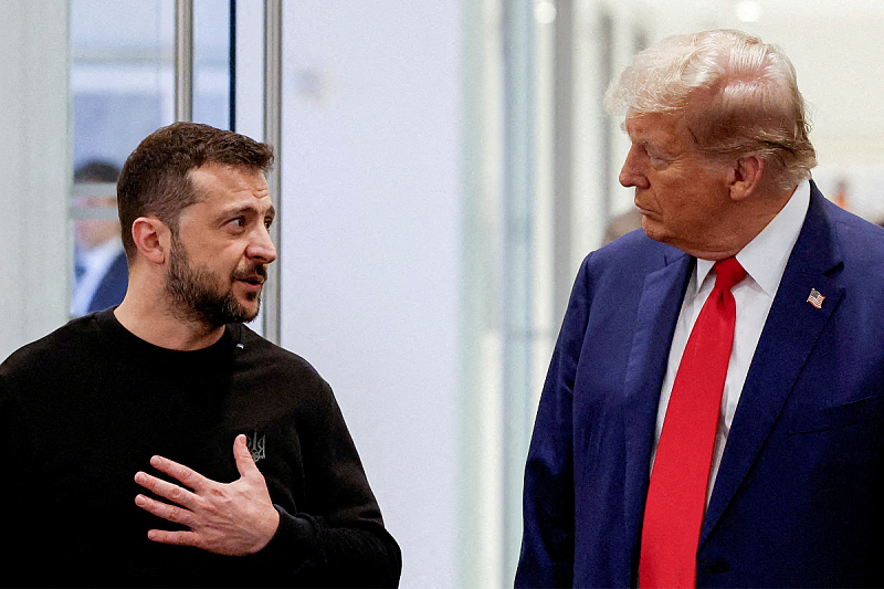 Volodimir Zelenski i Donald Trump (Foto: Reuters)