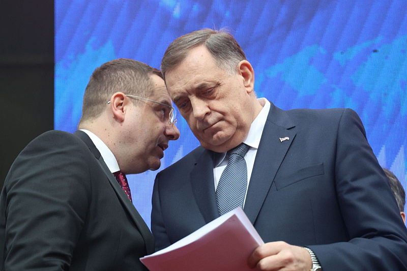 Radovan Kovačević i Milorad Dodik (Foto: X.com)