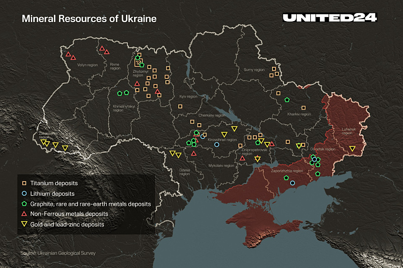 Ukrajinska mineralna bogatstva (Foto: United24)