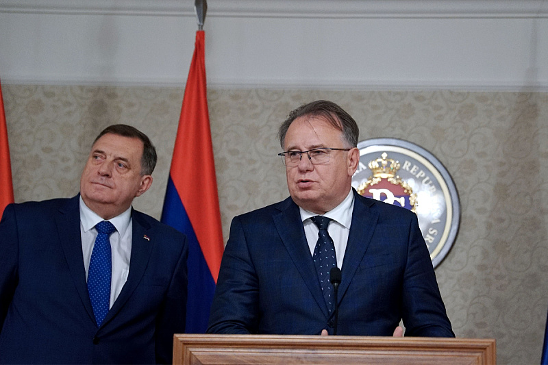 Milorad Dodik i Nermin Nikšić (Foto: FENA)