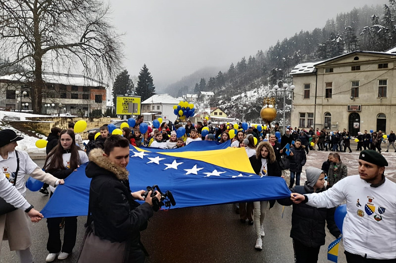 Srebrenica, defile održan 2023. godine (Foto: FTV)