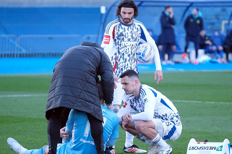 Lučiću se dugo ukazivala pomoć (Foto: HNK Hajduk Split)