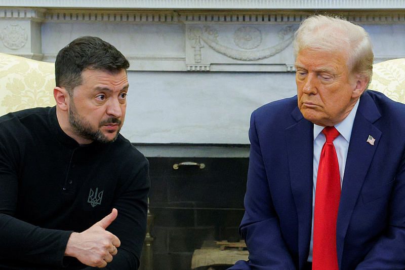 Zelenski i Trump na sastanku u Ovalnom uredu (Foto: Reuters)