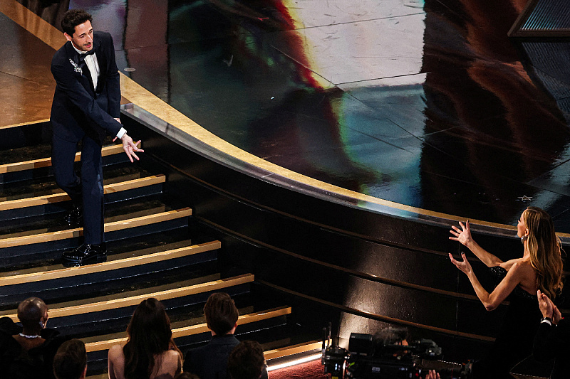 Adrien Brody i Georgina Chapman (Foto: Reuters)