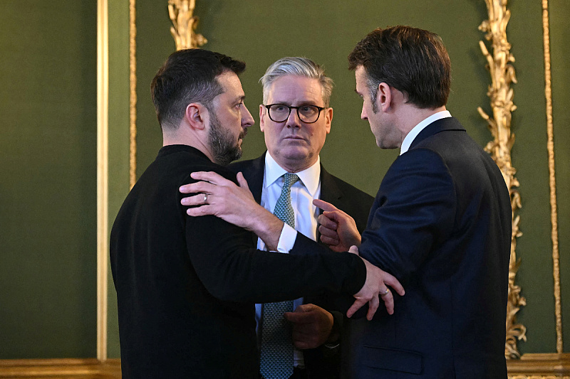 Zelenski, Starmer i Macron (Foto: Reuters)