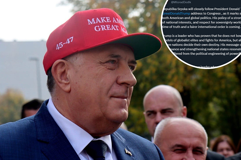 Milorad Dodik (Foto: X.com)