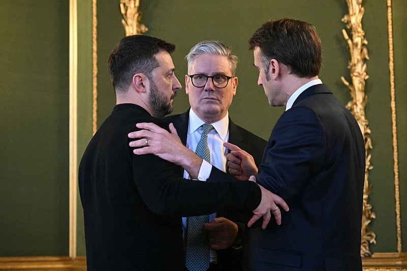 Emmanuel Macron i Keir Starmer preuzeli inicijativu nakon Trumpovog sukoba sa Zelenskim (Foto: Reuters)