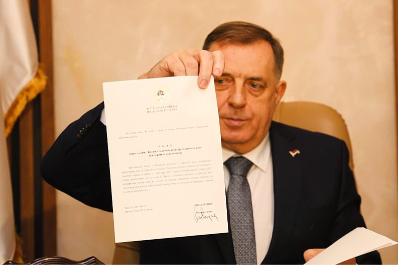 Milorad Dodik (Foto: X.com)