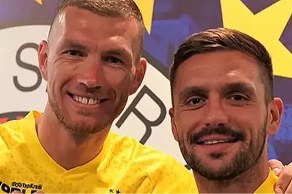 Džeko i Tadić i dalje na visokom nivou (Foto: Fenerbahče SK)