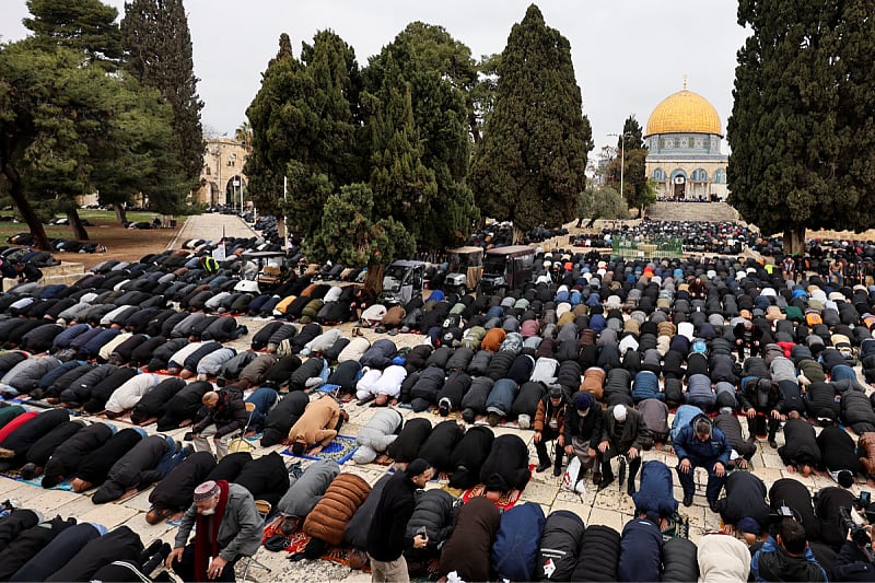 Mnogim Palestincima je to bila prva prilika da uđu u Jerusalem (Foto: Reuters)