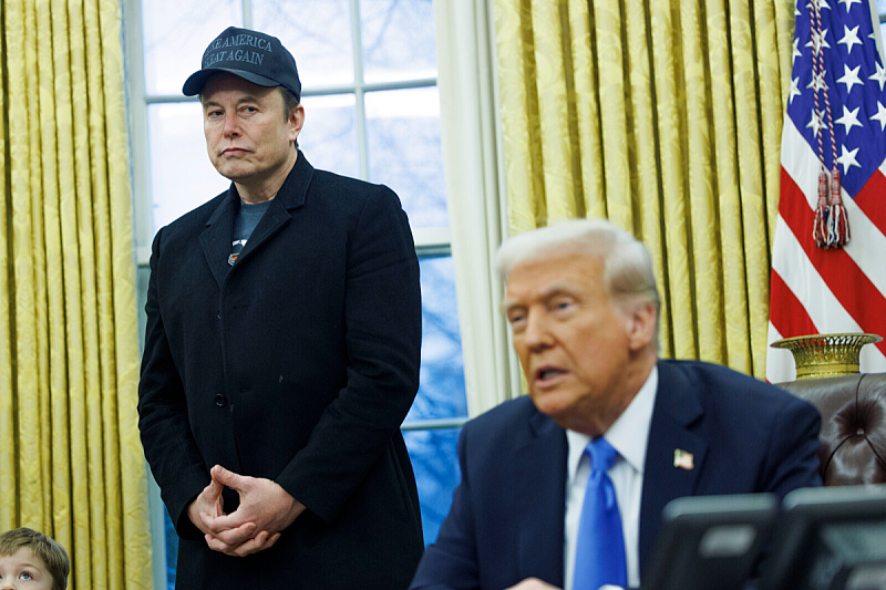 Elon Musk i Donald Trump (Foto: EPA-EFE)