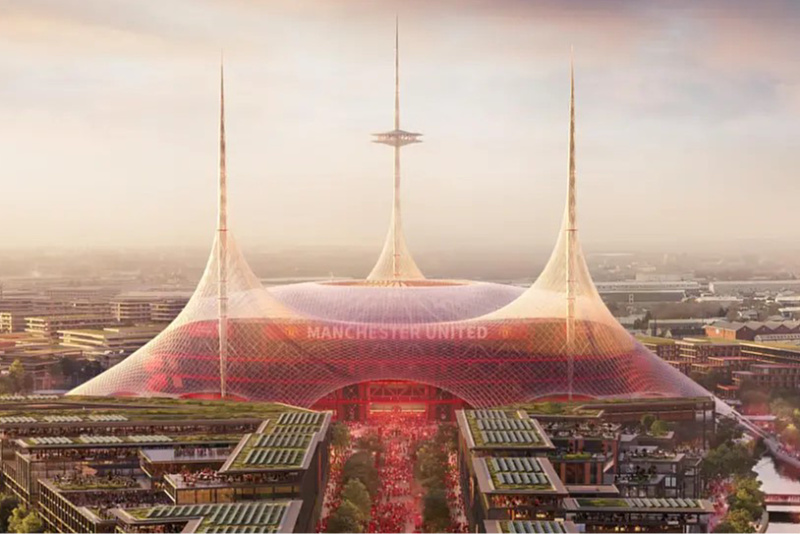 Planirani izgled novog stadiona (Foto: Manchester United)