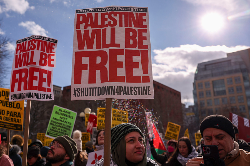 Protesti za Palestinu u New Yorku (Foto: EPA-EFE)