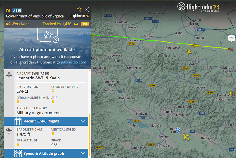 Foto: Flightradar