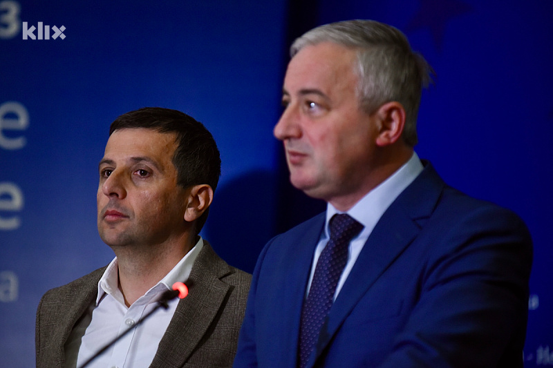 Nebojša Vukanović i Branislav Borenović (Foto: T. S./Klix.ba)