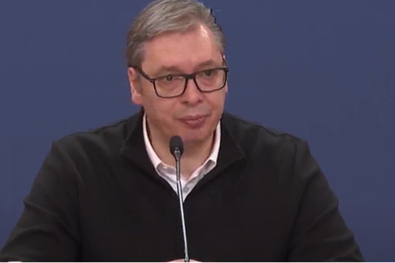 Aleksandar Vučić (Screenshot: Tanjug)