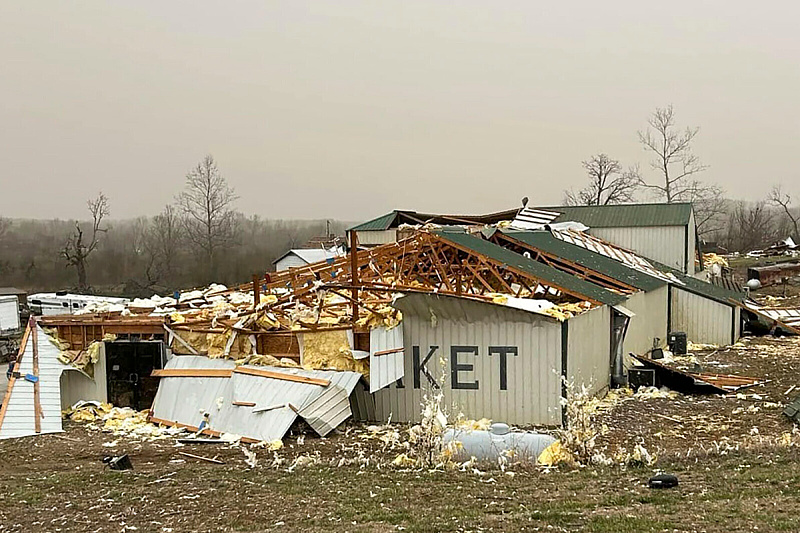 Missouri: Uništen veliki broj objekata (Foto: EPA-EFE)