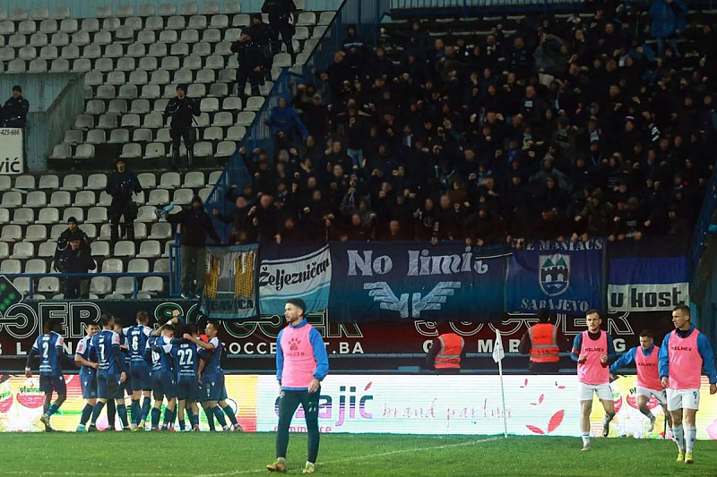 Manijaci u Bijeljini (Foto: FK Željezničar)