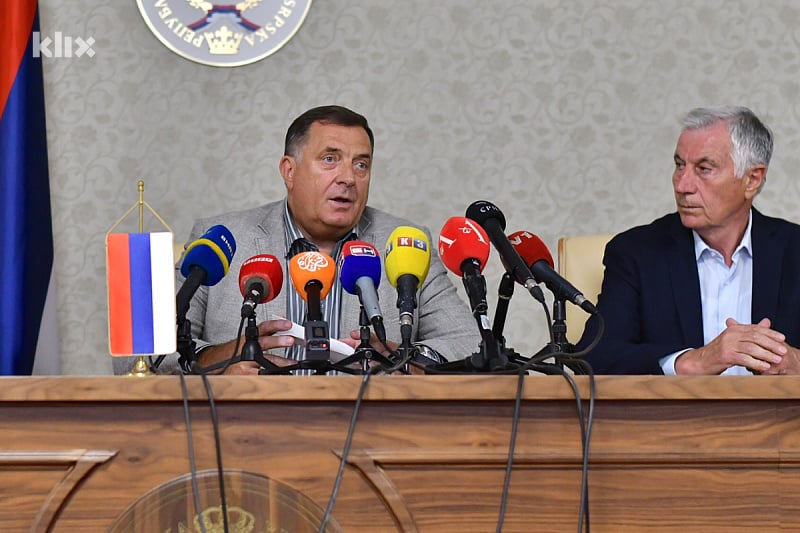 Milorad Dodik i Sredoje Nović (Foto: I. Š./Klix.ba)