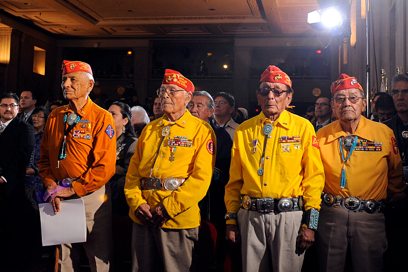 Veterani američke vojske iz plemena Navajo na događaju 2010. godine (Foto: EPA-EFE)