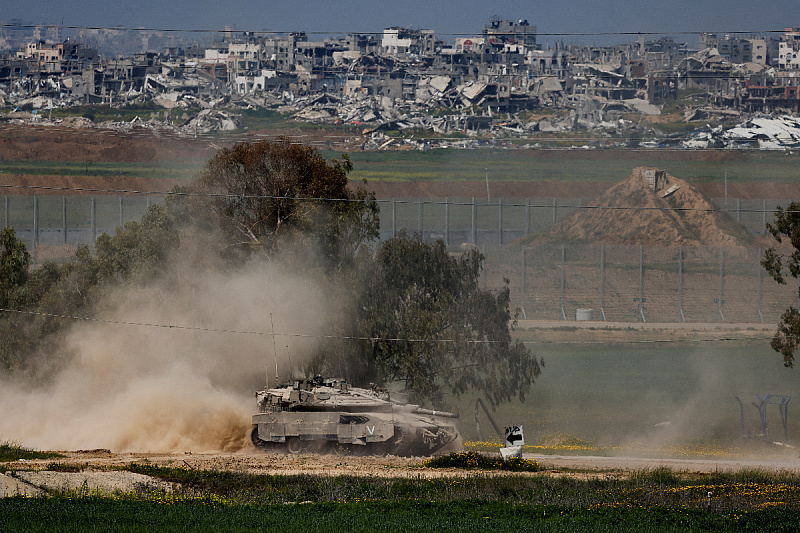 Jučerašnji napad Izraela na Gazu (Foto: Reuters)