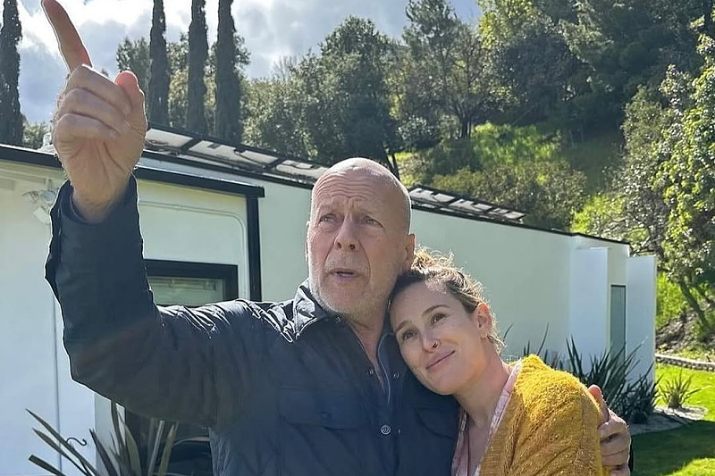 Bruce Willis i Rumer Willis (Foto: Instagram)