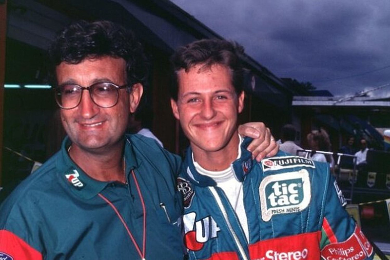 Eddie Jordan i Michael Schumacher (Foto: Twitter)