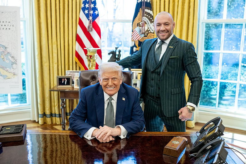 McGregor je prije četiri dana boravio u posjeti kod Trumpa (Foto: Instagram)