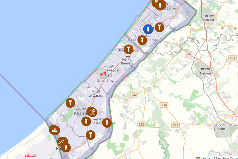 Mapa: sraelpalestine.liveuamap.com