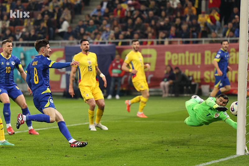 Armin Gigović pogodio za pobjedu Zmajeva (Foto: I. L./Klix.ba)