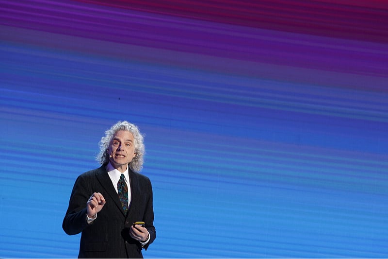 Steven Pinker, profesor na Univerzitetu Harvard (Foto: EPA-EFE)