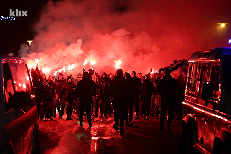 Korteo BH Fanaticosa (Foto: I. Š./Klix.ba)