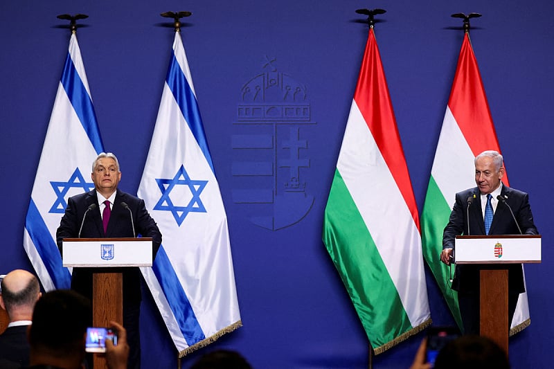 Benjamin Netanyahu i Viktor Orban (Foto: Reuters)