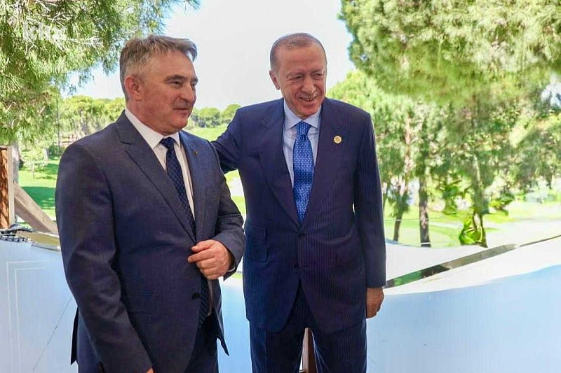 Željko Komšić i Recep Tayyip Erdogan