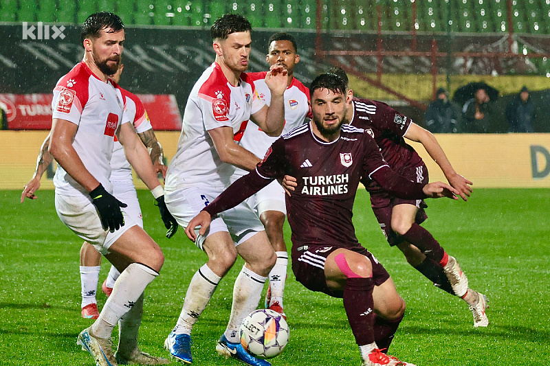 Borac ima gol prednosti s Koševa (Foto: I. Š./Klix.ba)