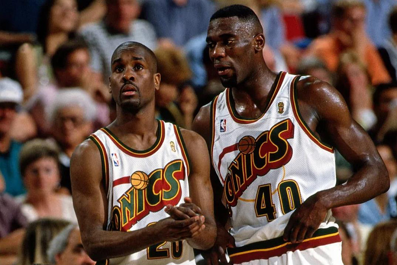 Legendarni Gary Payton i Shawn Kemp u dresu Sonicsa