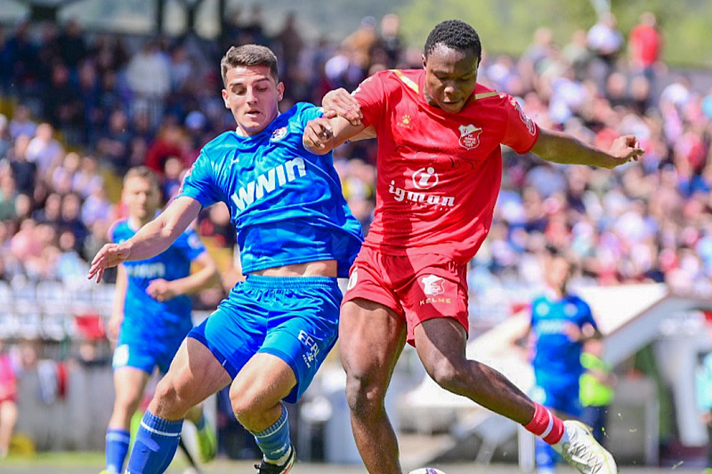 Detalj s utakmice u Konjicu (Foto: FK Igman)