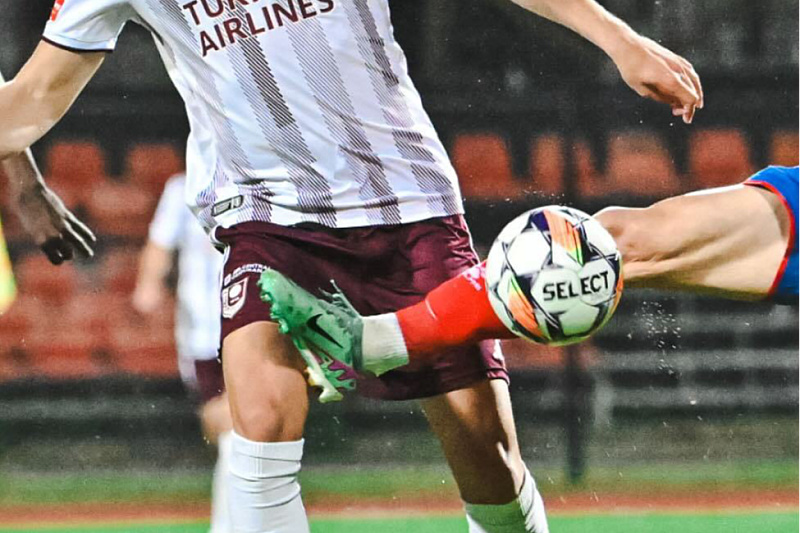 Start Zorana Kvržića na Karlu Luliću (Foto: FK Sarajevo)